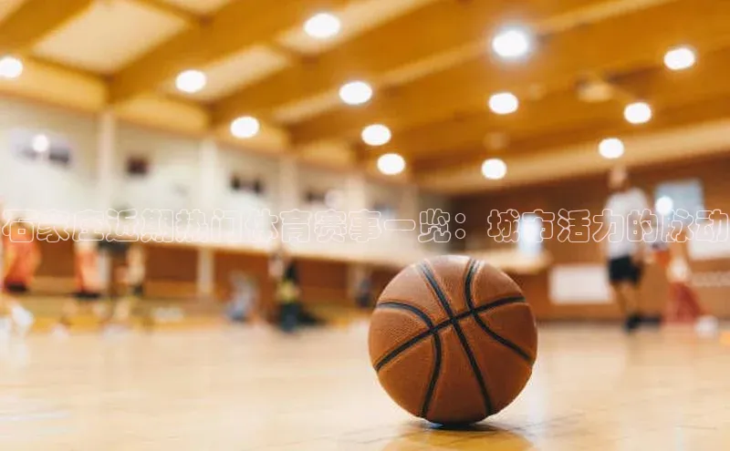 石家庄近期热门体育赛事一览：城市活力的脉动